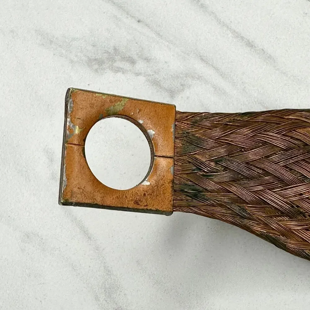 Boho Braided Wire Tie Belt Size XS Small Womens